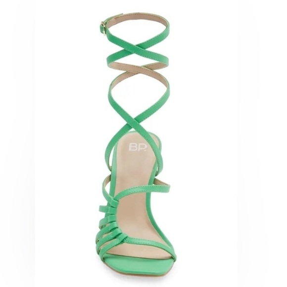 BP. Valerie Wraparound Ankle Strap Sandal - Picture 1 of 9